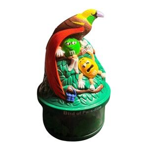 Vintage Piggy Bank - 7" M&M ENDANGERED WILDLIFE - TOUCAN coins Retro